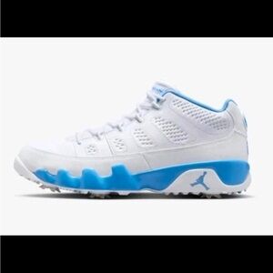 Nie Air Jordan 9 G White / University Blue Golf Shoes FJ5934 101 women new